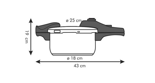 Tescoma Szybkowar Bio exclusive + 4 l